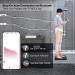 FITINDEX Smart Digital Body Weight Scale with BMI Calculation App - Black Glass - Buy Online on GoSupps.com
