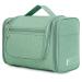 Large Hanging Toiletry Wash Bag Travel Makeup Cosmetic Organizer for Men Women by WANDF (Green)