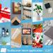 Art3d Double-Sided Heavy Duty Mounting Tape - 10FT Multipurpose Removable Adhesive Foam Tape - Reusable Transparent Tape for Household Items - 1/24 x 1/2 x 10 - Buy Online on GoSupps.com