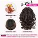 REECHO 9 Classic Loose Curly Wavy Claw Clip Ponytail Extension - Dark Brown with Highlights - Buy Online on GoSupps.com