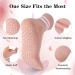 Apricitie Non-Slip Yoga & Pilates Socks for Women 4 Pairs of Long Handle Stopper Socks - Buy Online on GoSupps.com