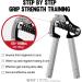 GD GRIP Adjustable Finger Dumbbell Iron - 90 lb to 198 lb | Perfect for International Shipping - Buy Online on GoSupps.com