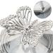 TOVINANNA Glass Nail Dappen Cup with Butterfly Lid Glass Nail Cup Nail Art Glass Dappen Dish Liquid Powder Crystal Cup for Mixing Liquid Powder Nail Art Manicure Tools - Buy Online on GoSupps.com