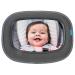 Munchkin Baby In-Sight Car Seat Mirror Wide Angle Baby Car Mirror for Rear Facing Babies & Toddlers Large Child Car Mirror 100% Shatterproof & Crash Tested Essential Travel & Baby Car Accessories