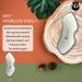 Stainless Steel Gua Sha Tool - Firm Face Muscles Reduce Puffiness & Enhance Lymphatic Drainage | Durable Metal Board with Travel Pouch - Buy Online on GoSupps.com