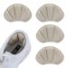 Molain 2 Pair Heel Grips Shoes Pads for Shoes Too Big Thick Heel Cushions Liners Inserts Back Insoles Anti Blister Shoe Liners Heel Protectors Add Extra Volume Heel Pads (Skin Color)