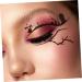 Mikinona 4 Pairs Halloween Eyeliner Stickers Decor Eyeshadow Temporary Eye Makeup Stickers Eye Makeup Tools - Buy Online on GoSupps.com