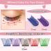 Colored Lash Clusters - 5 Mixed Colors 14mm Volume Wispy Individual Eyelashes - Soft Reusable DIY Lash Extensions - Buy Online on GoSupps.com