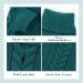 Hjumarayan Dog Sweater - Elegant & Warm Dog Sweater for Small Dogs | Peacock Green XS Perfect for Chihuahuas & More - Buy Online on GoSupps.com