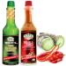 WASABI-O Combo Set of 2 Wasabi Original Sauce 62g & Wasabi Red Chili Sauce 55g - The Perfect Match Ideal Not Only for Sushi Sashimi But for All Seafood Grilled Meats and Vegetarian Dishes