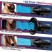 SHRATE 1800W Hair Dryer with Diffuser and 2 Nozzles - Negative Ion Technology, Constant Temperature Hair Care, 3 Heat/2 Speed Settings - Ideal for Curly Hair (Black) - Buy Online on GoSupps.com