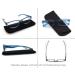 High-Quality 3 Pack Reading Glasses +1.50 - Comfortable Rectangular Specs for Men & Women - Great Reading Aid - Stylish Blue Design - Buy Online on GoSupps.com