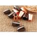 Hole Cord Lock Stopper spring buckle Cord Locks 18 Pcs Craft Metal End Tips Cord Locks Cord End Buckle Cap Rope Buckle Connector Buckle Replacement(Rose Gold) 5mm*8mm*13mm Rose Gold - Buy Online on GoSupps.com