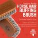 Horsehair Shoe Brush for Leather Boots Shine - Red Moose Medium - 5.9 x 1.96 - Buy Online on GoSupps.com