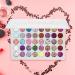 5 Makeup Palette Eyeshadow - 40colors Highly Pigmented Eye Makeup Palette | Makeup Palette Full Spectrum Waterproof Creamy Blendable Eye Shadow 5 Pcs a - Buy Online on GoSupps.com