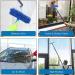 VITEVER Professional Window Squeegee Cleaner Tool with Extension Pole - 2-in-1 Scrubber Cleaning Kit - Buy Online on GoSupps.com