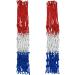 Sanung 2 Pack Heavy Basketball Net - Rainproof, Sunscreen Red White Blue Bold Polyester Braided Rope - 12 Loops for Indoor & Outdoor Professional Competitions - Buy Online on GoSupps.com