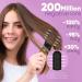 Cordless Hair Straightener Brush - Lightweight Portable Travel Hot Comb for Women | Mini Ionic Straightening Comb - Buy Online on GoSupps.com