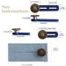 Button Extender for Jeans Adjustable Waist Extender Waistband Extender for Mens & Women Trousers Elastic Waist Extenders for Pants Shorts Jeans Skirts and Pregnant Trousers - Black & Blue-10 Pcs Style 2 - Buy Online on GoSupps.com