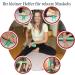 Mini Fascia Roll - Portable Foot Hand & Head Massage Foam Roller | 6cm x 33cm | Medium Hardness for Tension Relief - Buy Online on GoSupps.com