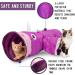 Pet Craft Supply Magic Mewnicorn Multi Cat Tunnel - Boredom Relief Toys for Dogs, Cats, Rabbits, Kittens, and Guinea Pigs - Buy Online on GoSupps.com