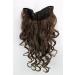 Buy WIG ME UP H9503-8 Clip-in Hairpiece | 50cm Curly Light Brown Hair Extension Wig - 7 Clips Medium Ash Brown - Buy Online on GoSupps.com
