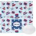 YouCustomizeIt Personalized Patriotic Celebration Washcloth