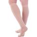 Doc Miller 20-30mmHg Compression Socks for Women and Men - Medium Skin/Nude - Varicose Veins Relief & Improved Circulation - 1 Pair - Buy Online on GoSupps.com