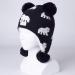 LANGZHEN Toddler Winter Hat Earflap Knit Cap for Baby Boys Girls 2-4 Years - Polar Bear Navy - Buy Online on GoSupps.com