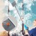 PLOEOUAR Baseboard Cleaner with Long Handle - Convex Design Duster Mop Tool for Baseboard, Door Molding, Windows, Ceiling - Includes 6 Reusable Microfiber Pads - Buy Online on GoSupps.com