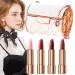3/4 Colors Velvet Matte Lipstick With Chain Bag Long Lasting Velvet Lipstick Kit Makeup Lip Balm Waterproof Lip Gloss For Women