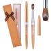 100% Kolinsky Acrylic Nail Brush( Size 12,Upgrade gift box), Pure handmake Round Shape Acrylic Art Brush for Nail Acrylic Application, Professional Nail Art Brush Manicure for Women (Size # 6/8/10/12/14/16/18) #12