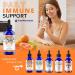 Liquid Vitamin C with Zinc - 4oz - 60 Servings - Organic Non-GMO - Adults and Kids - 99% Pure Ascorbic Acid - VIT C Drops - Bioactive Vitamin C Liquid - Immune Support Skin Health Antioxidants - Buy Online on GoSupps.com