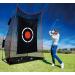 Doubleriver Golf Target Cloth - Replacement Hitting Target for Indoor/Outdoor Practice - 5X6FT - Black - Buy Online on GoSupps.com