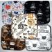 Set of 5 Coffee Break 8x8 Inches Printed Flannel 1 Ply Little Wipes - Buy Online on GoSupps.com