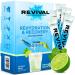 Revival Rapid Rehydration Electrolytes Powder - High Strength Vitamin C B1 B3 B5 B12 Supplement Sachet Drink Effervescent Electrolyte Hydration Tablets - 30 Pack Mojito 30 Servings (Pack of 1) Mojito