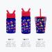 Kids Water Bottle BPA-Free Tritan Cup with Leak Proof Lid | Reusable & Durable for Toddlers | 16oz Summit Collection - Under Construction Design - Buy Online on GoSupps.com