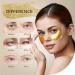 24K Gold Under Eye Patches (30 Pairs) - Collagen Infused Eye Mask for Puffy Eyes, Dark Circles, Wrinkles - Revitalize and Refresh Skin - Taimand - Buy Online on GoSupps.com