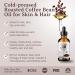 Roasted Coffee Bean Carrier Oil. 120ml. 100% Pure. Cold-pressed. Unrefined. Organic. Rich in Antioxidants. Chemical-free. Great for Under-Eye Circles. Natural Moisturizer for Face Body Hair. Bella Terra Oils. 120 ml (Pack of 1) - Buy Online on GoSupps.com