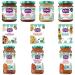 Alfez Sauce Pick N Mix - Create Custom Sauce Combo with 9+ Flavours | HARISSA NATURAL TAHINI ROSE HARISSA PEARL COUSCOUS | Gift Set for Sauce Lovers - Pack of 4