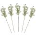 Ginger Ray Wedding Flowers - Gypsophilia Artificial Leaves Pack of 5 | White Baby's Breath for Elegant Decor - Buy Online on GoSupps.com