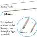 John James Glovers Needles Size #12 - 29.5mm Length - Pack of 25 | Triangular Point for Leather, Suede, Vinyl | 0.41mm Diameter - Buy Online on GoSupps.com
