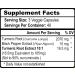 Viva Doria Turmeric Curcumin with Black Pepper Extract 2250mg 95% Standardized Curcuminoids - Black Pepper for Max Absorption 120 Vegetable Capsules - Buy Online on GoSupps.com
