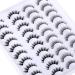 JIMIRE False Eyelashes 2 Styles Mixed Wispy Fluffy 3D | 20 Pairs Short Lightweight Fake Lashes for Small Eyes - Buy Online on GoSupps.com