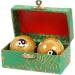 Buy Healvian 8 STK Massage Globe Balls - Fitness & Relaxation Metal Baoding Balls for Hand Therapy | International Shipping Available - Buy Online on GoSupps.com