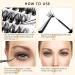 40D C Curl Individual False Eyelashes | 8-14mm Reusable DIY Cluster Lashes for Eye Makeup - Buy Online on GoSupps.com