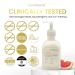 Luxe Beauty Hyaluronic Acid Moisturizer for Face, Neck & Hands - Grapefruit-Scented Silicone-Free Lotion - Organic & Plant-Based Anti-Aging Cream - 8.5 Fl Oz - Buy Online on GoSupps.com