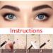 5P Waterproof Brow Pencil Set Pull Cord Tear-Off Eyebrow Pencil Microblade Supplies Set Eyebrow Pen for Marking Filling and Contouring Practical and Durable Eye Brow Pencil (Light Brown) - Buy Online on GoSupps.com