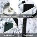 Marble-White Sport Gym Duffle Travel Bag with Shoe Compartment & Wet Pocket - Men Women Duffel - Buy Online on GoSupps.com