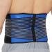 S-6XL Plus Size Unisex Lower Back Brace For Optimal Support And Pain Relief Adjustable Back Support Lumbar Decompression Belt For Waist Stability (Color : Blue Size : Small) Small Blue